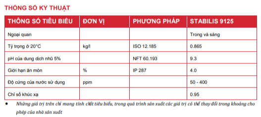 motul-stabilis-9125-thong-so-ky-thuat