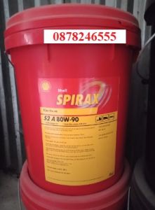 Nhớt cầu Shell Spirax S2 A 80W90 - Chính Hãng