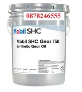 Dầu bánh răng hộp số Mobil SHC Gear 150 - Nhớt Mobil Chính Hãng