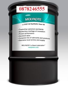 Dầu bánh răng Molykote L-2122 Synthetic Gear Oils
