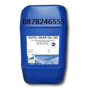 Molygraph Safol Gear Oil 320-Dầu bánh răng hộp số an toàn thực phẩm