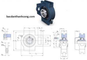 Bạc đạn gối đỡ UCT201 Asahi SKF NSK NTN LK chính hãng giá rẻ