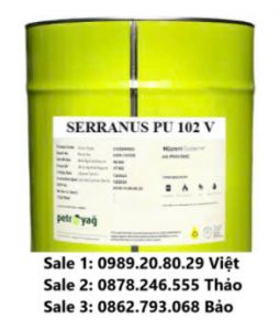 Mỡ vòng bi tốc độ cao PETROYAG SERRANUS PU 102 V