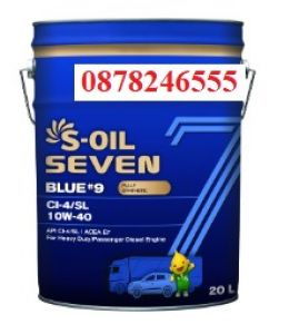 Dầu nhớt động cơ S-OIL SEVEN BLUE  9 CJ-4 SL 15W40