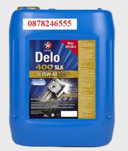 Dầu động cơ Delo 400 SLK API CK-4 Mới Nhất Dành Cho Đội Xe - Nhớt Caltex Chính Hãng