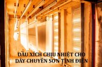 Dầu bôi trơn xích chịu nhiệt cho hệ thống xích dây chuyền sơn tĩnh điện