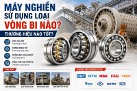 Máy nghiền sử dụng loại vòng bi bạc đạn nào? Thương hiệu nào tốt
