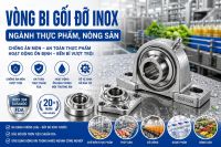 Vòng Bi Gối Đỡ Inox Ngành Thực Phẩm Nông Sản