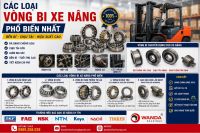 Các mã vòng bi xe nâng phổ biến nhất